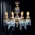 Copen Lamp, испанские классические люстры, купить в Испании люстру из бронзы и хрустальная люстра